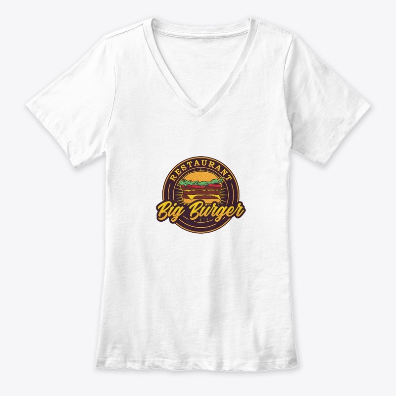 Vintage retro burger label  logo