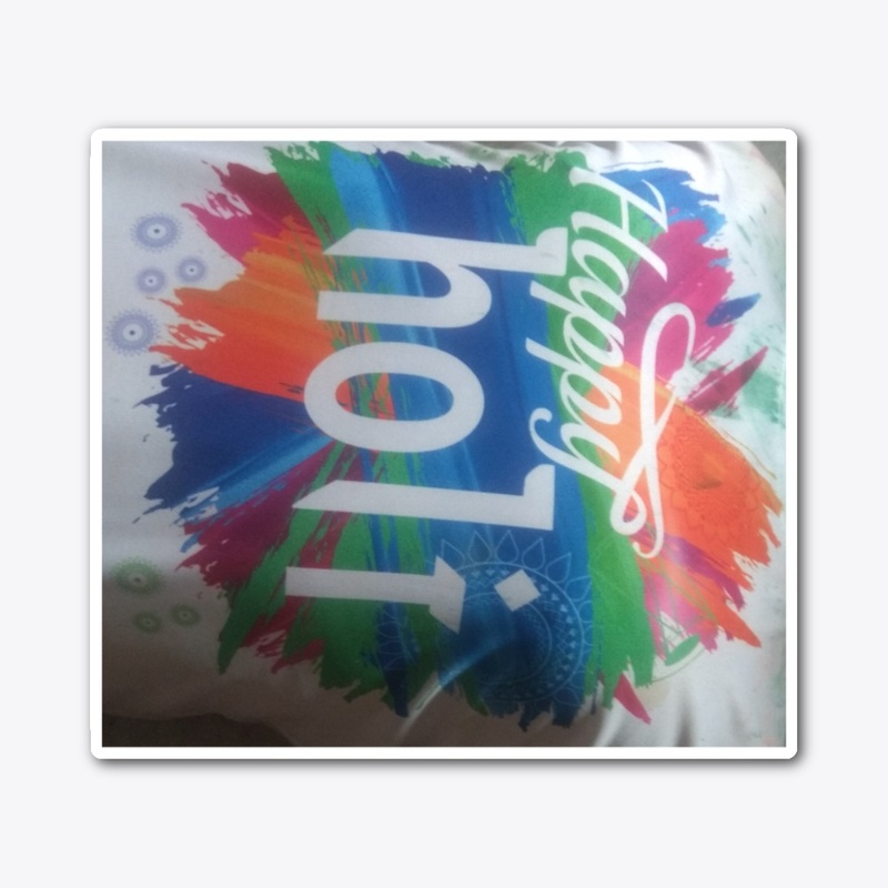 Holi designing tshirt 