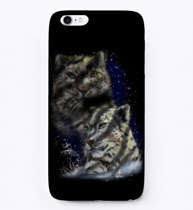 Snow Leopard iPhone Case