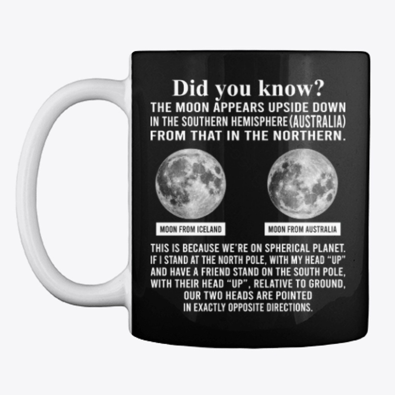The Moon appears upside down gift Shirt