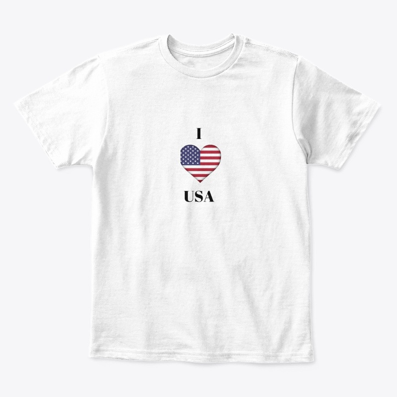 I love USA Tee - 4th of July Tee