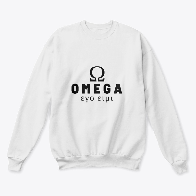 OMEGA  with Greek characters 