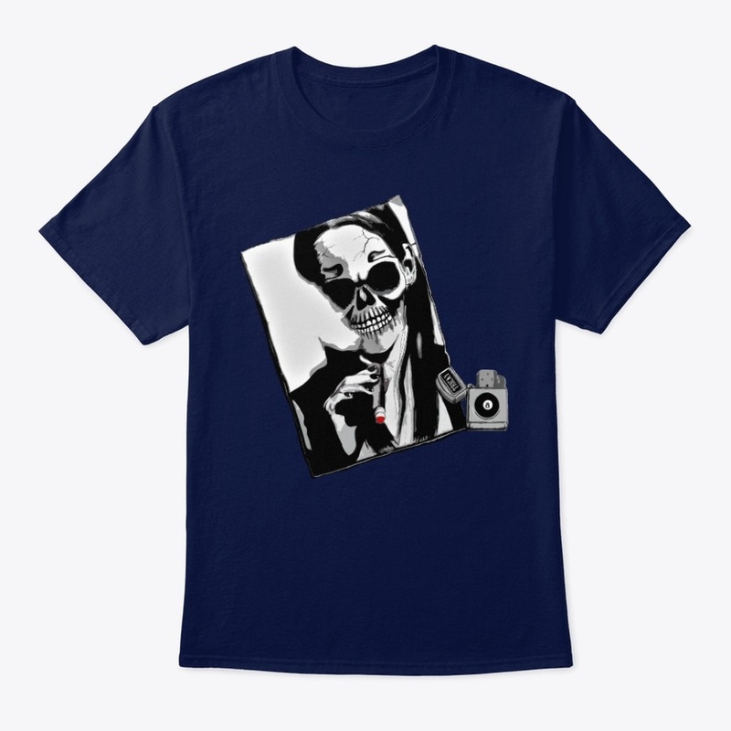 Smoking Skull