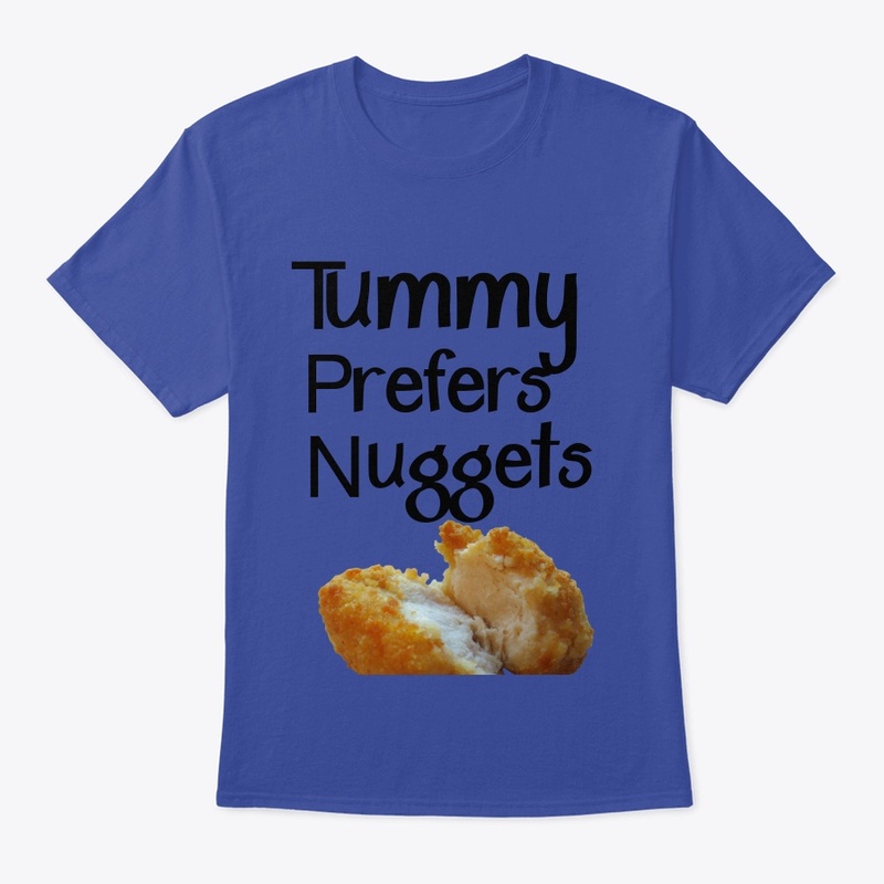 Tummy prefers nuggets 