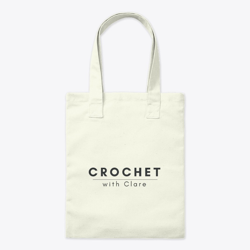Crochet with Clare tote bag