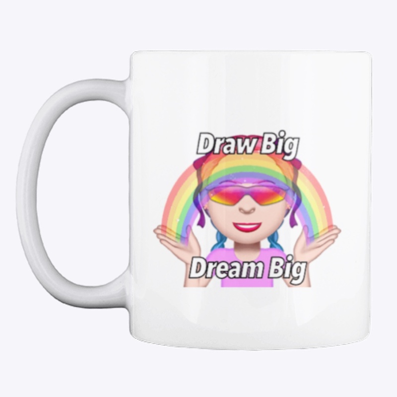 DrawBigDreamBigUnicornEmojiMeRainbow