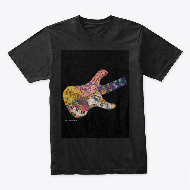 Guitar Art Dark Style