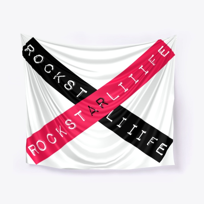 Rockstarliiife ' X' Tapestry