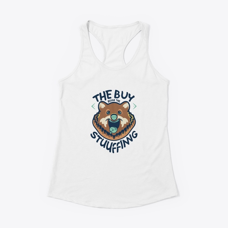 The buy behind the stuffing