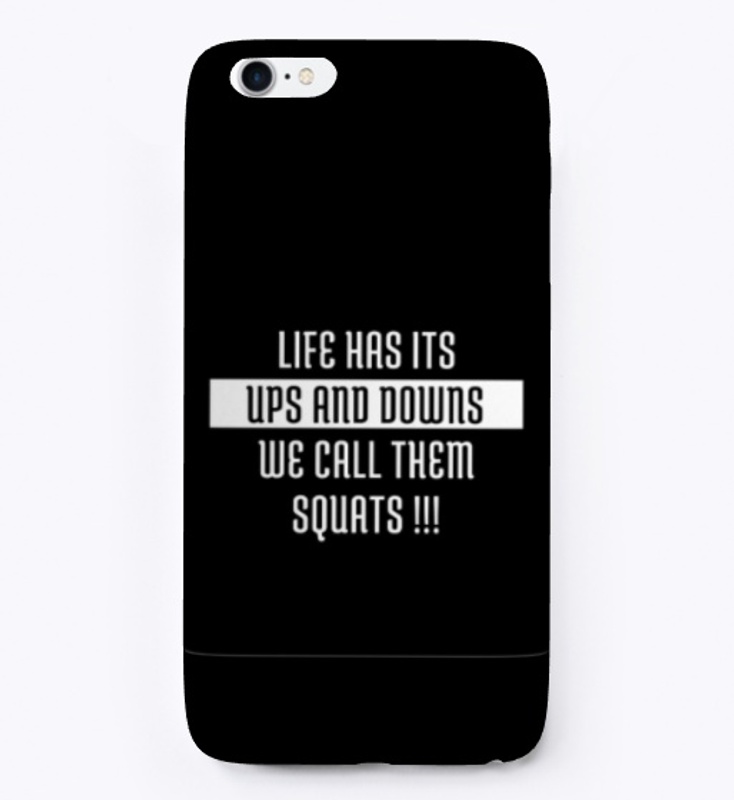 Funny Fitness Quote - Squatting 