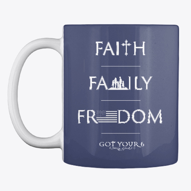 FAITH FAMILY FREEDOM MUG