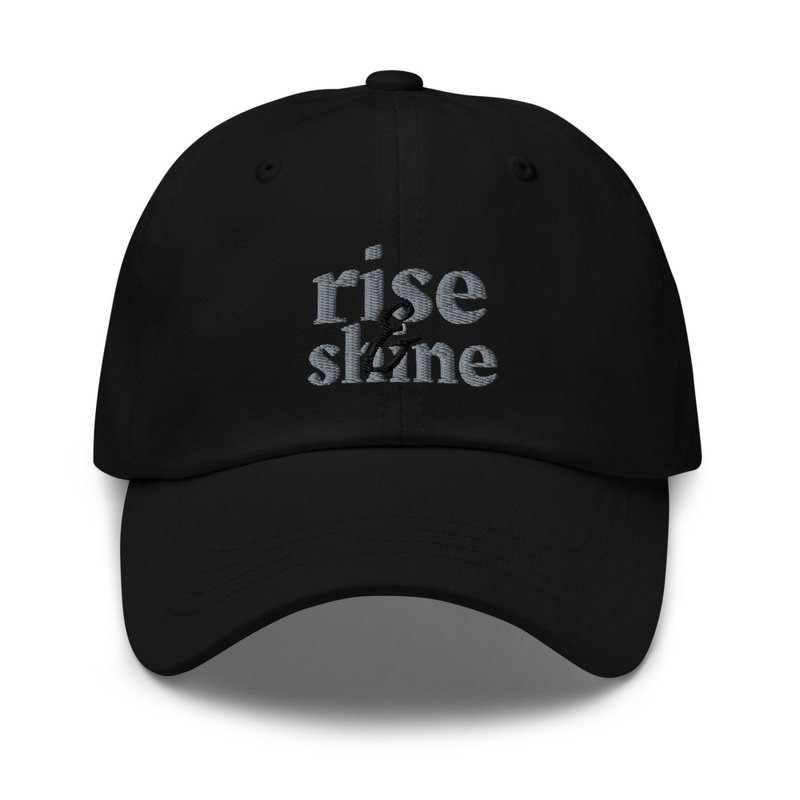 Rise and Shine - unique dad cap