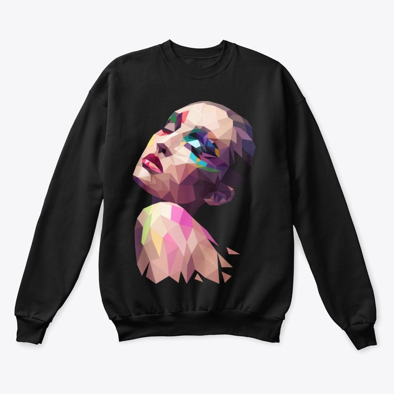 Feminine face tee T-Shirt