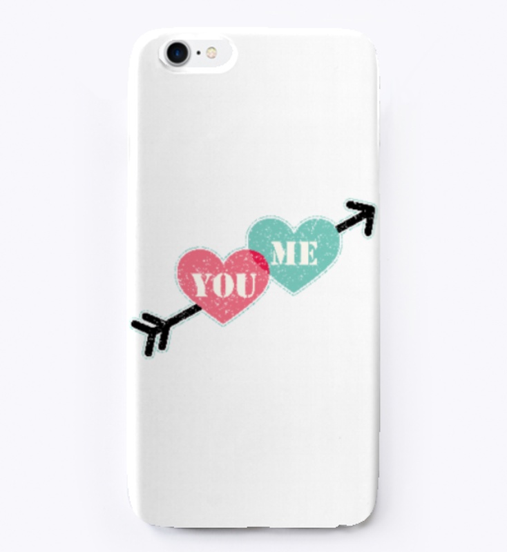 You And Me Valentine iPhone Case