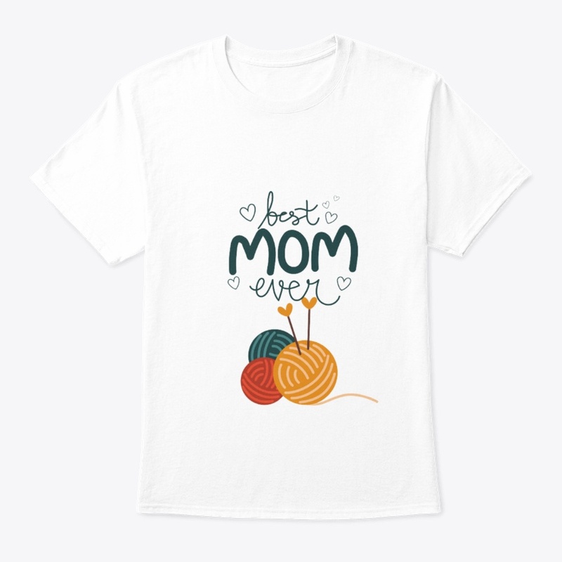best mom kniting ever tshirt gift 2023