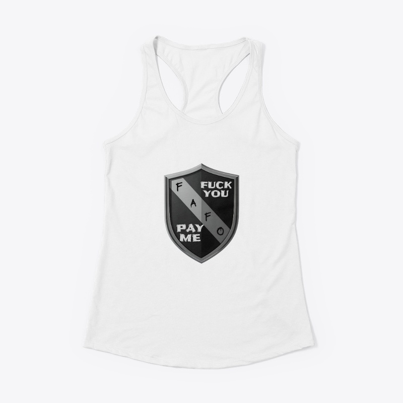 F K You Pay Me September 2025 - Women's Racerback Tank - Women's Racerback Tank - Women's Racerback Tank - Women's Racerback Tank