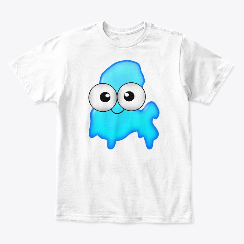 Boys Adorable Blue Fish Character.