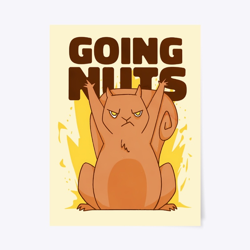 Angry Squirrel, Funny Animal