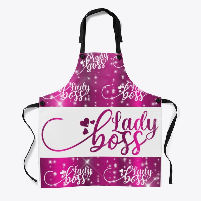 Sparkly Purple and White Lady Boss 