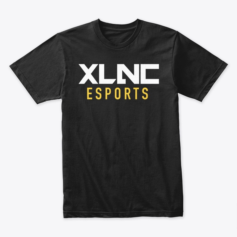 XLNC Esports Logo (White/Gold)