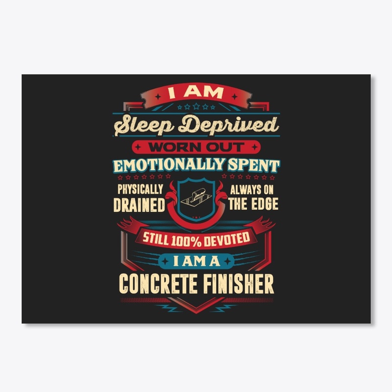 Devoted Concrete Finisher Hoodie