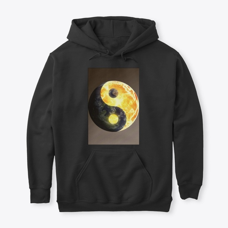 yin yang golden 