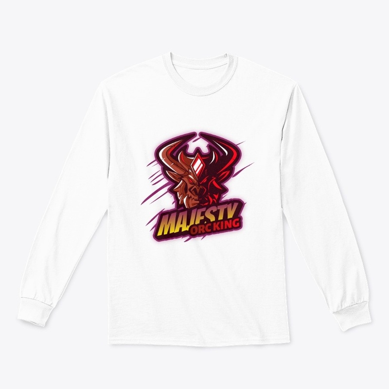cartoon logo design: majesty orc king