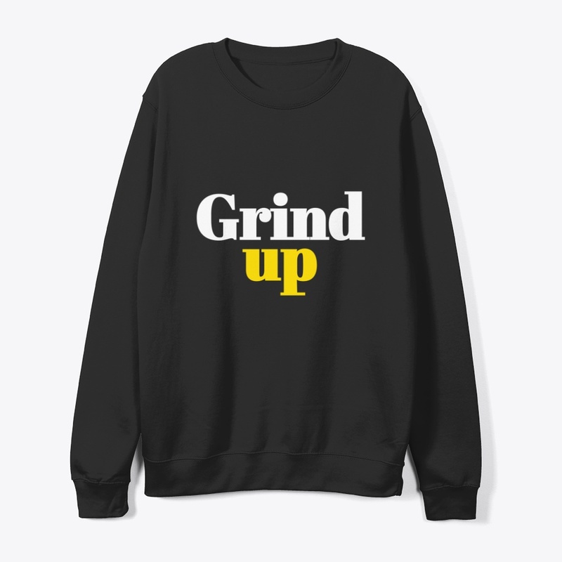Grind Up– Motivational Typography Design