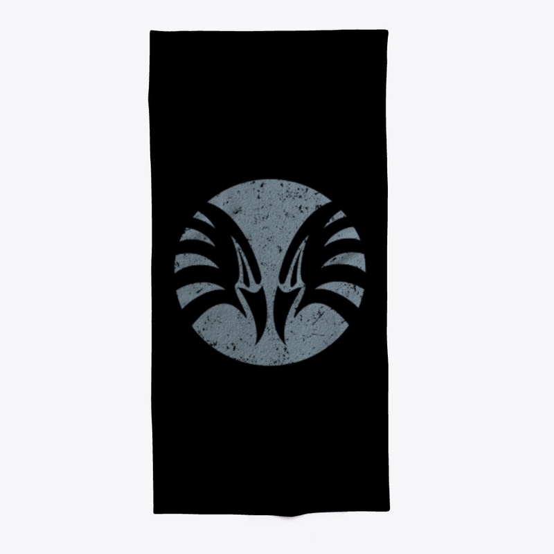 Eagle Heads, grey circle