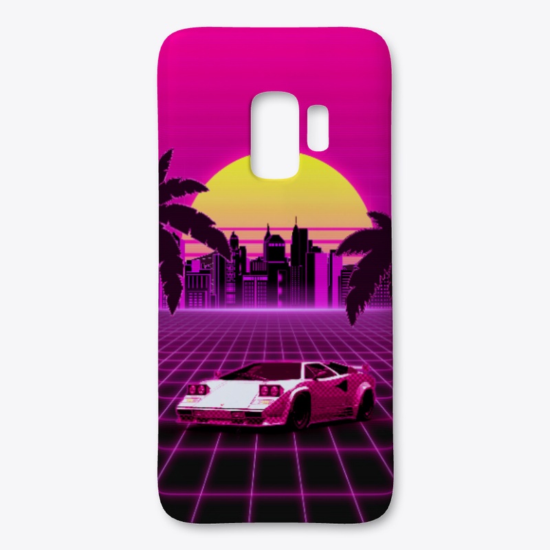 Retro sunset