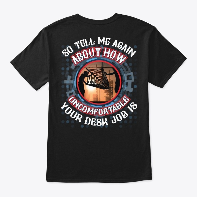 Not a desk Job - Laborer Hoodie