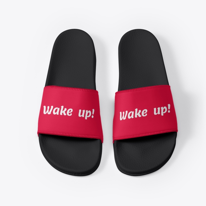 Wake -up classic t- shirt design