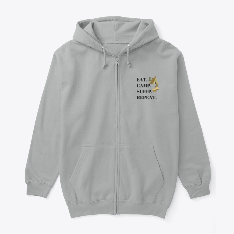 Eat camp sleep repeat - BL