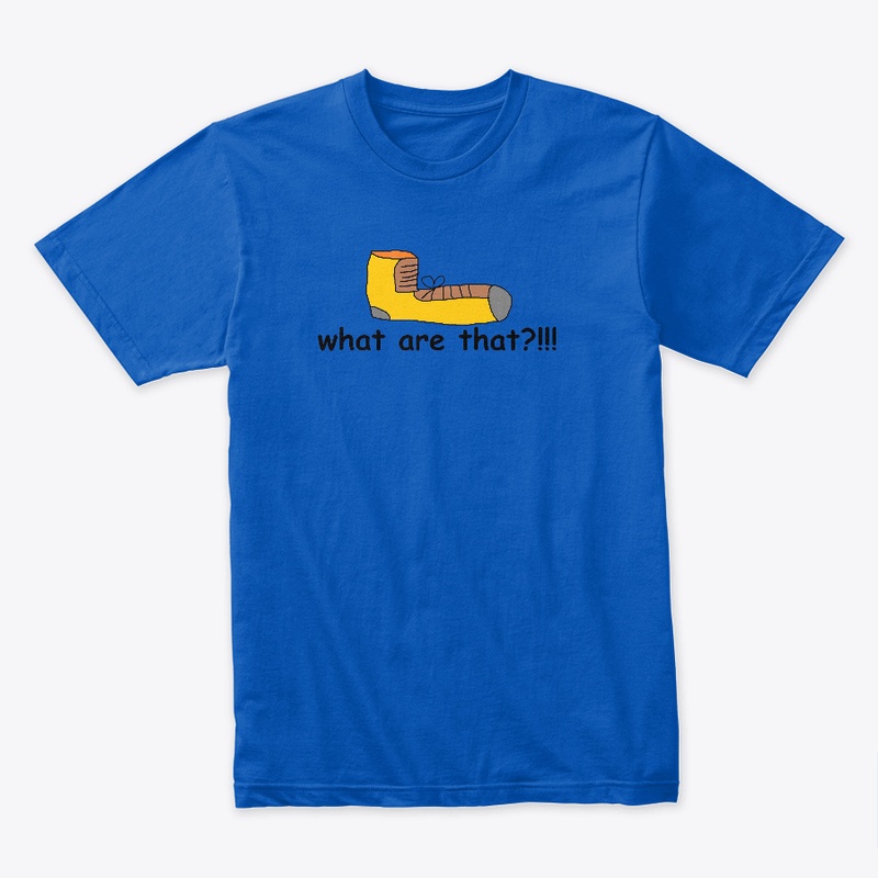 its a shoe... and it says what are that