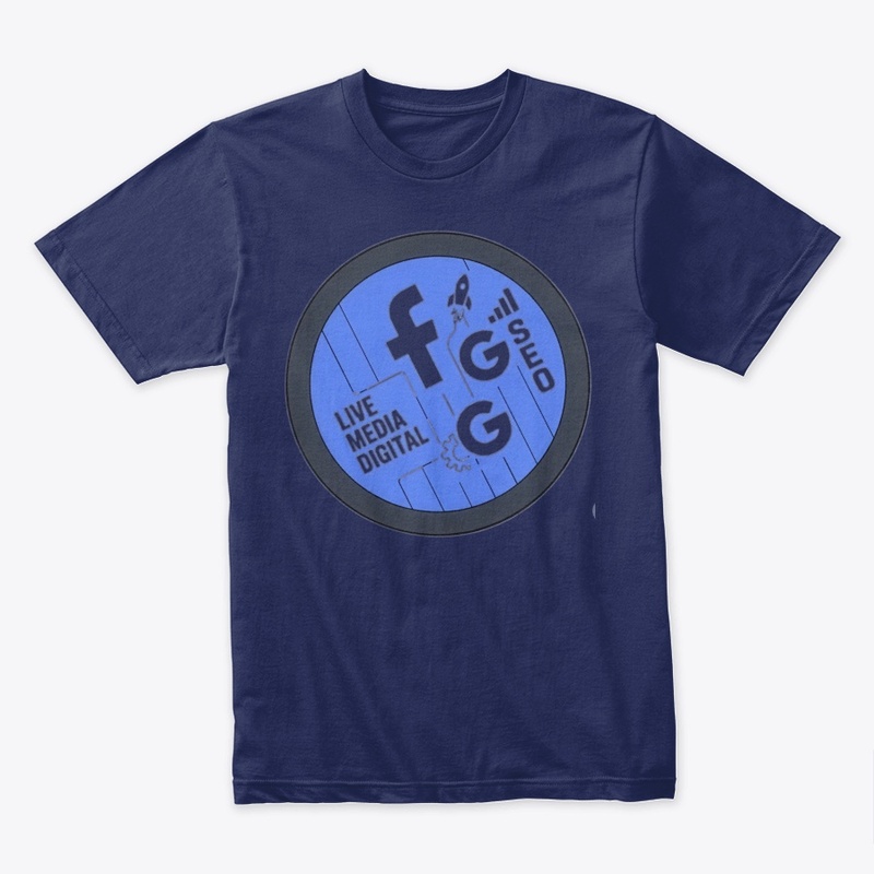 "Live Media Digital SEO T-Shirt"