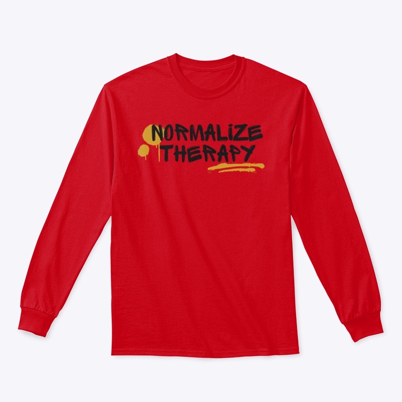 'NORMALIZE THERAPY' Classic Long Sleeve
