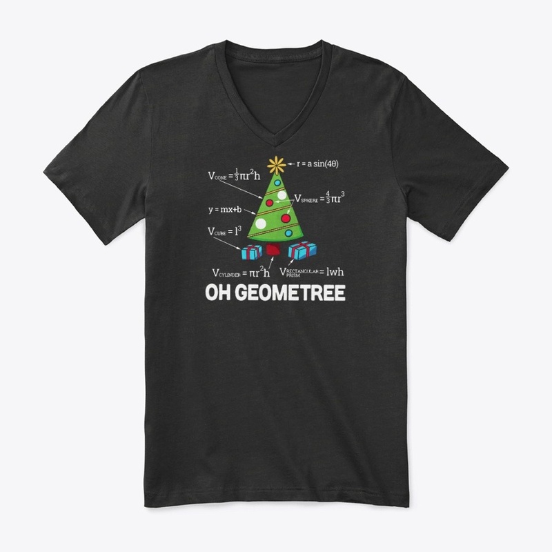 OH Geometree Christmas Teaching Shirt