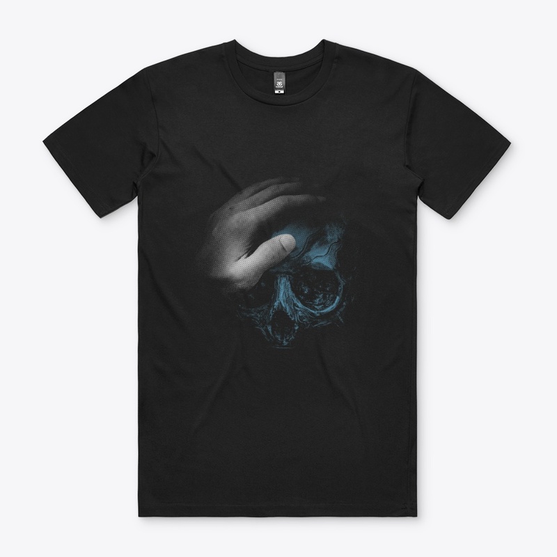 Hand on Skull