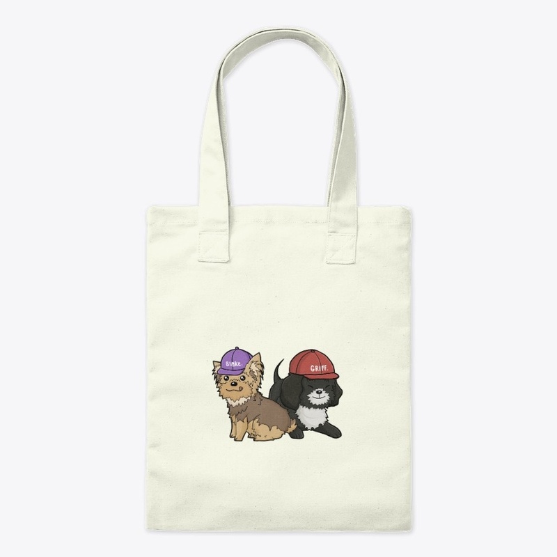Bowie and Panda Tote Bag