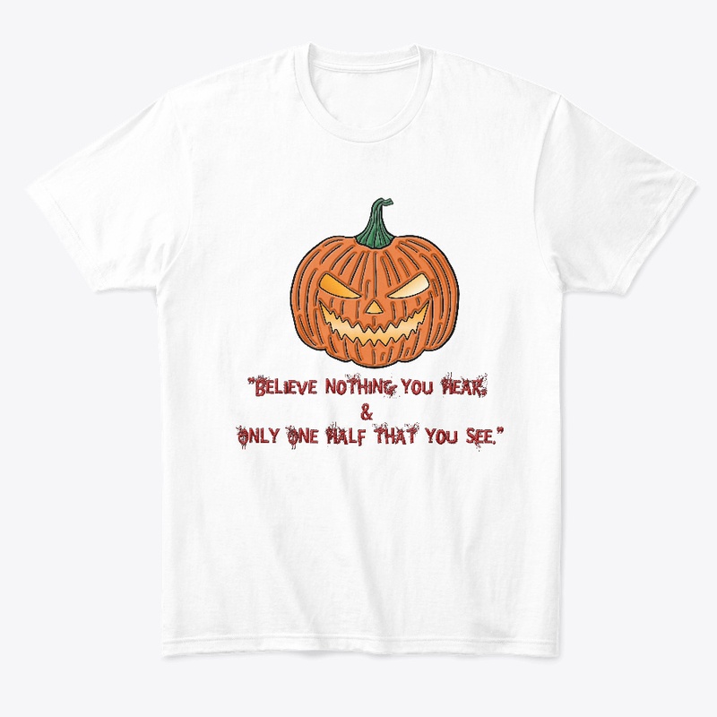 Halloween Theme Quote - Edgar Allen Poe