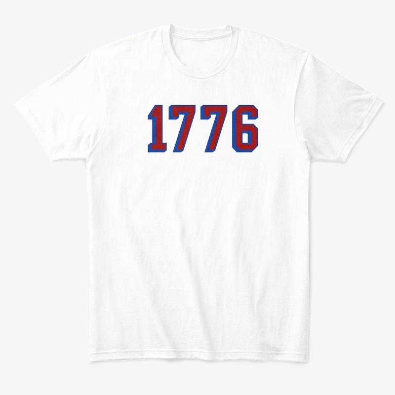 Patriot Proud Number 1776 Bold Tee