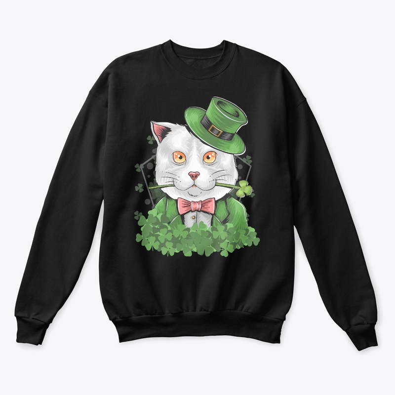St Patrick's Day Cat lovers Tshirts 