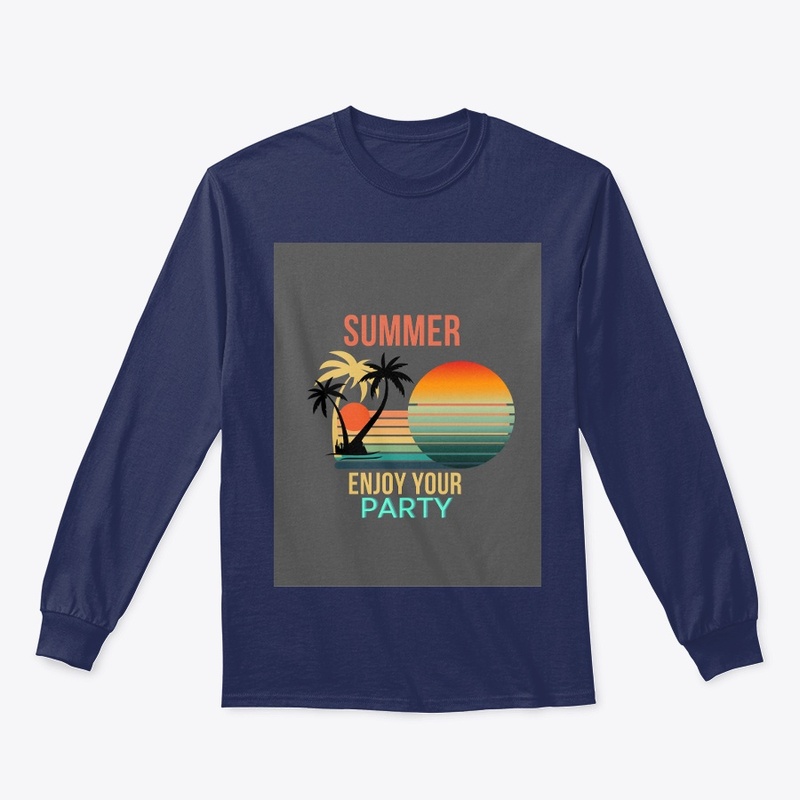 summer  enjoy your party tee shirt
