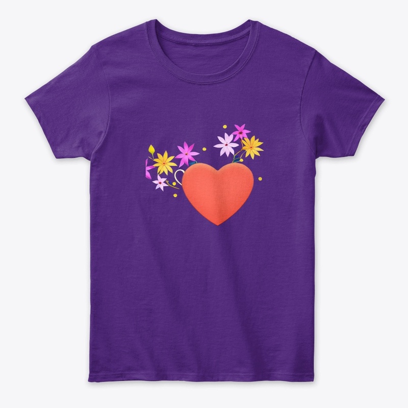 Heart With Flowers