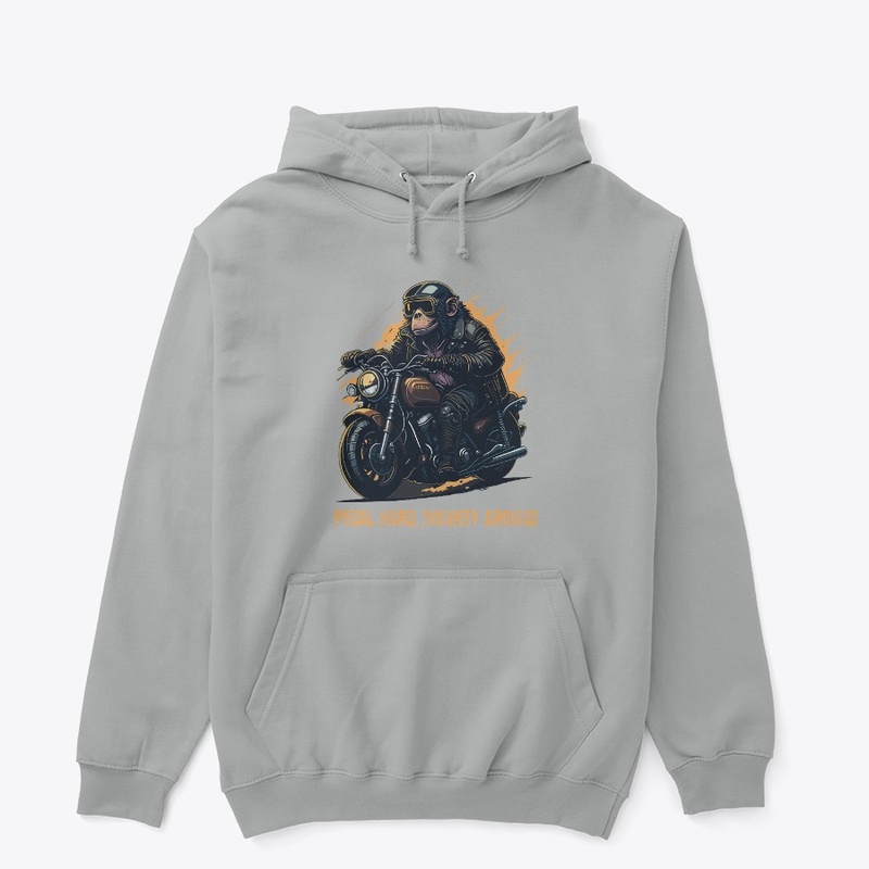  Cool Monkey ,pedal hard, Funny Animal 