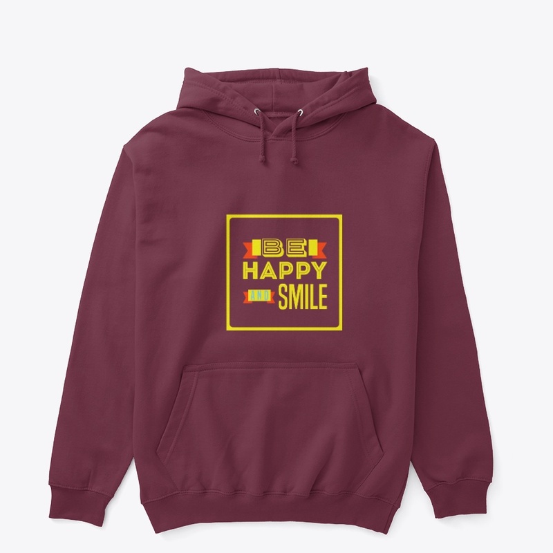 Be happy and smile sticker
