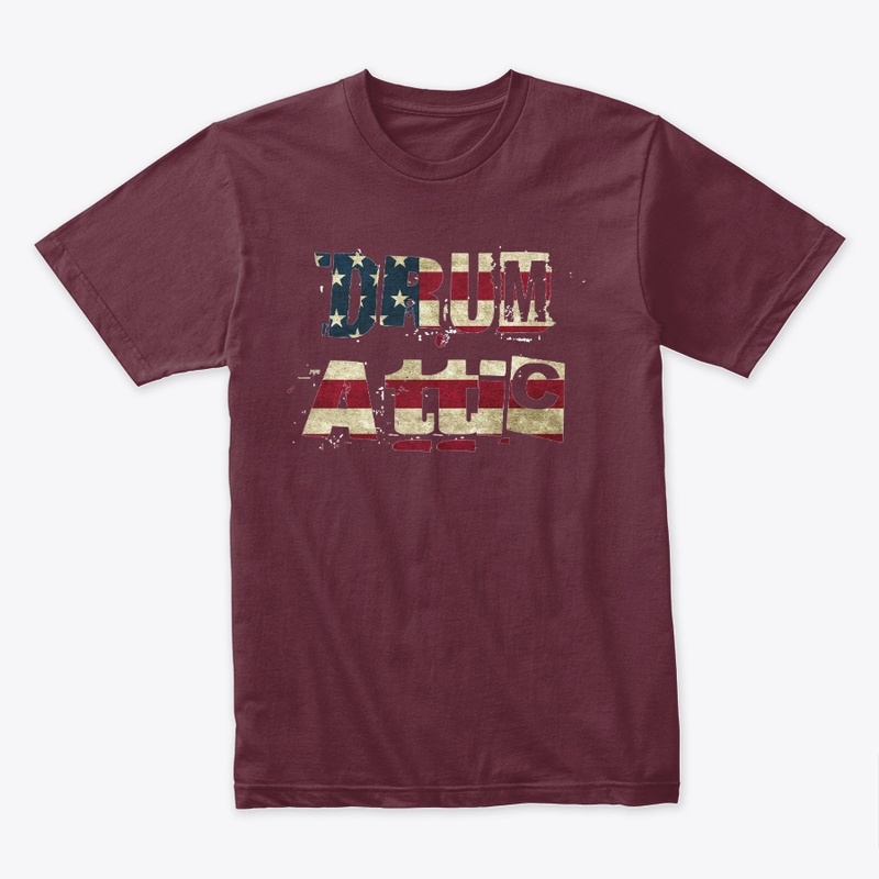 DA - USA TEXT PREMIUM TEE