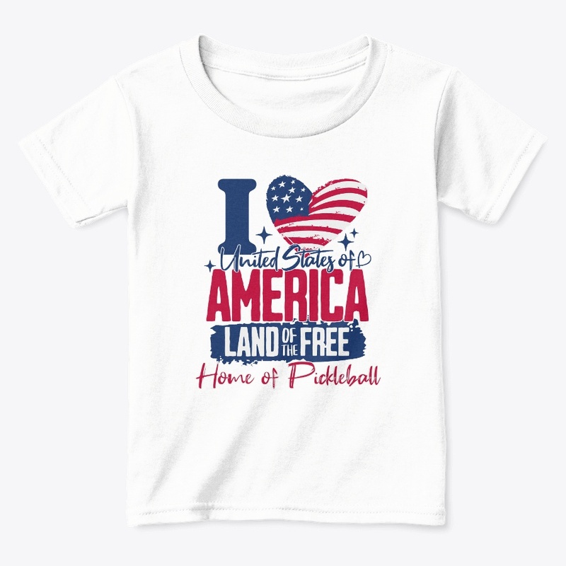 USA Land of The Free &Home of Pickleball