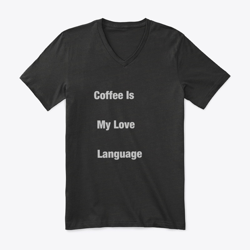 Coffee is my love language tshirt 