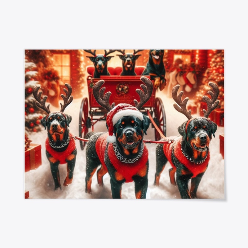 Rottweiler's Christmas